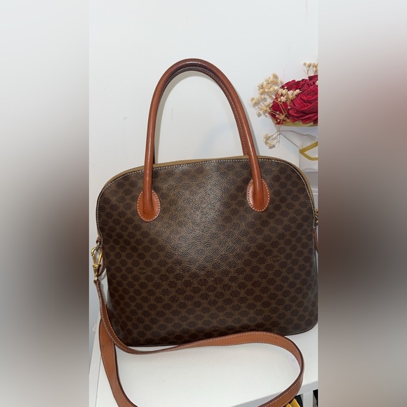 Celine Triomphe Vintage Two way handbag - Picture 1 of 9
